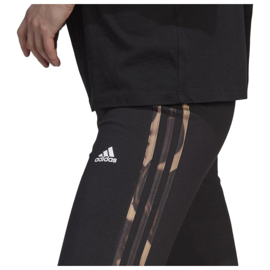 Adidas Γυναικείο κολάν Vibrant Print 3-Stripes Cotton Leggings